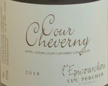 Domaine L'Epicourchois Cour Cheverny Blanc 2018