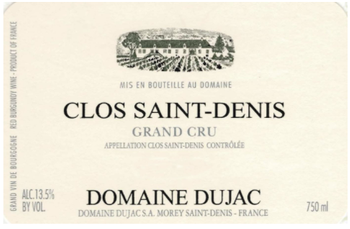 Domaine Dujac Clos Saint-Denis Grand Cru 2018