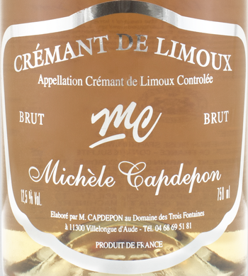 Michele Capdepon Cremant de Limoux Rose NV