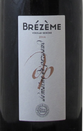 Eric Texier Brezeme Pergaud Cotes du Rhone 2014