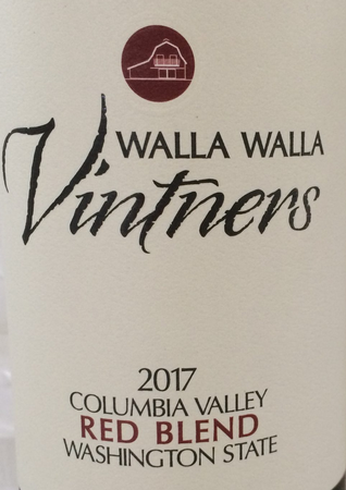 Walla Walla Vintners Red Blend 2017