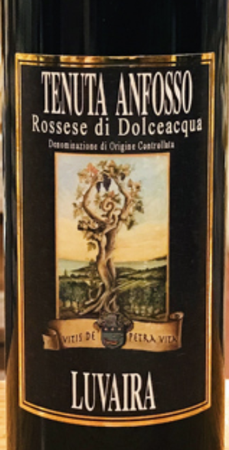 Tenuta Anfosso Rossese di Dolceacqua Superiore Luvaira 2015