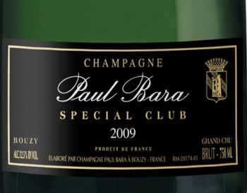 Paul Bara Brut Grand Cru Special Club 2009