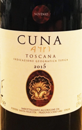 CUNA di Federico Staderini Toscana Rosso Pinot Nero 2015