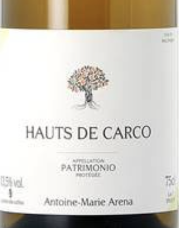 Antoine-Marie Arena Patrimonio Blanc Hauts de Carco 2018