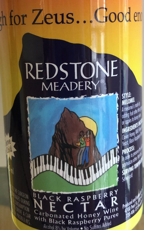 Redstone Meadery Black Raspberry Nectar 375mL Can