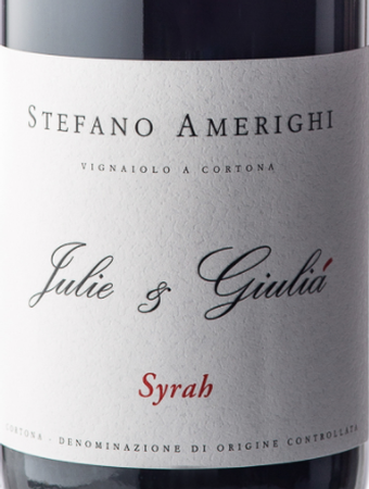 Stefano Amerighi Syrah Julie & Giulia 2018