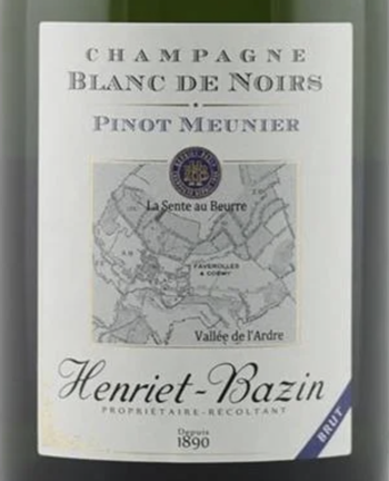 Henriet-Bazin Pinot Meunier Blanc de Noirs NV