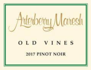 Arterberry Maresh Old Vines Pinot Noir 2017