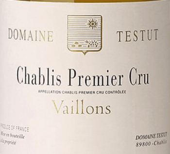 Domaine Testut Chablis 1er Cru Vaillons 2019