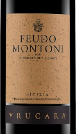 Feudo Montoni Sicilia IGT Vrucara Nero D'Avola 2016