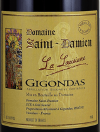 Domaine Saint Damien Gigondas La Louisiane 2018