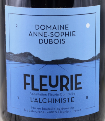 Anne Sophie Dubois Fleurie l'Alchimiste 2021