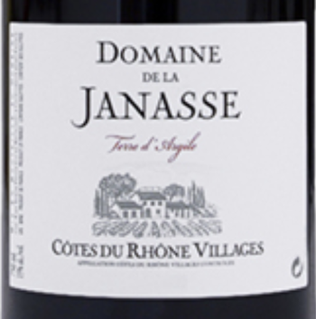 Domaine de la Janasse Cotes du Rhone Villages Terre d'Argile 2015