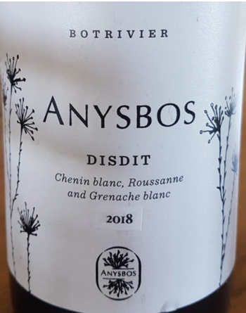 Anysbos Disdit White Blend 2018