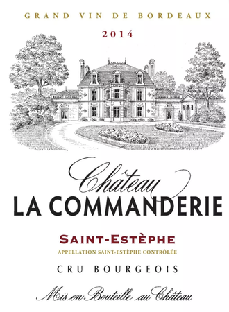 Chateau La Commanderie Saint-Estephe 2014