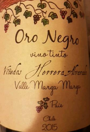 Herrera Alvarado Oro Negro Pais 2015