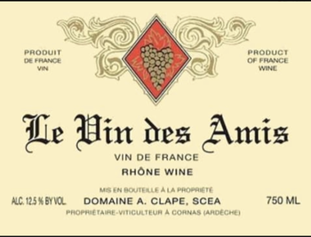 Auguste Clape Vin des Amis Rouge 2022