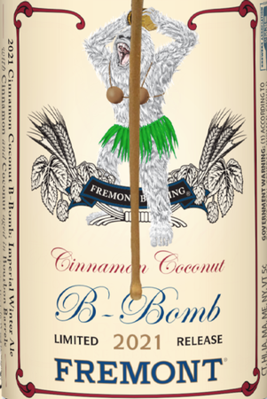 Fremont Barrel Aged B-Bomb Cinnamon Coconut Edition 2021