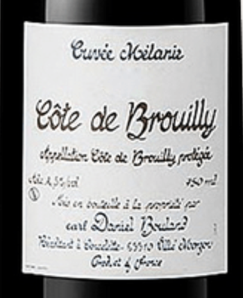 Daniel Bouland Cote de Brouilly Cuvee Melanie 2019