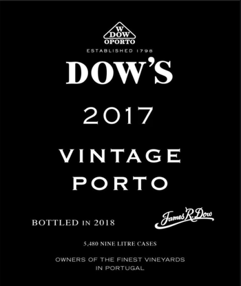 Dow's Vintage Port 2017 375ml