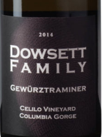 Dowsett Family Gewurztraminer Celilo Vineyard 2019