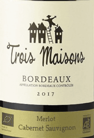 Trois Maisons Rouge Bordeaux Blend 2018