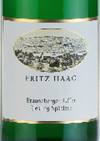 Fritz Haag Spatlese Brauneberge Riesling 2016
