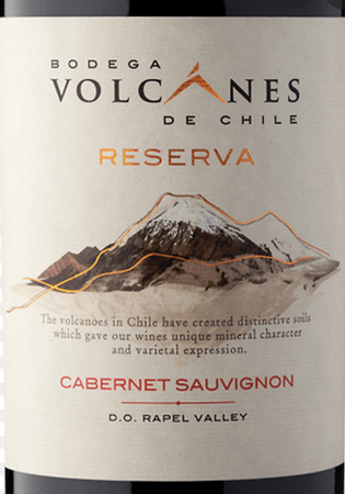 Bodega Volcanes de Chile Reserva Cabernet Sauvignon 2019