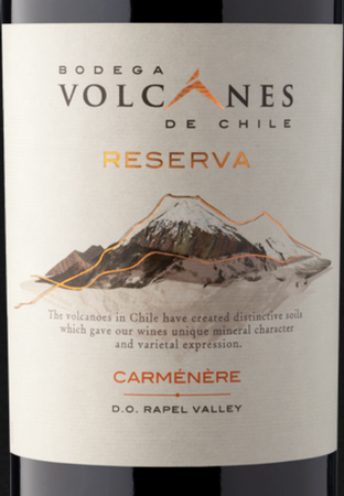 Bodega Volcanes de Chile Reserva Carmenere