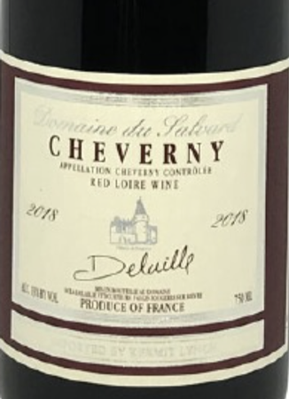 Domaine du Salvard Cheverny Rouge 2018