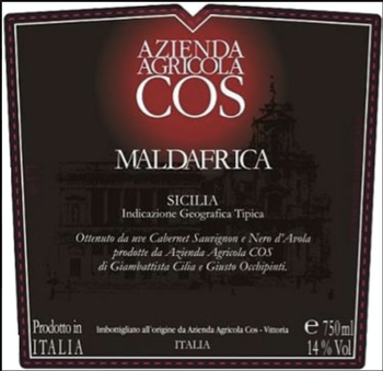 Azienda Agricola COS Maldafrica 2013