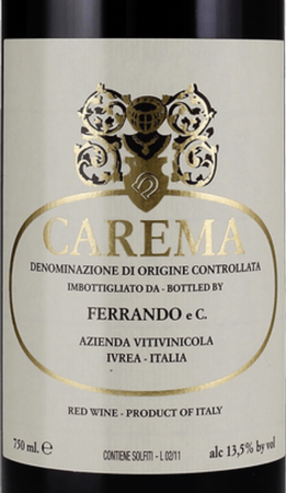 Ferrando Carema White Label 2017