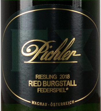FX Pichler Riesling Ried Burgstall Federspiel 2018