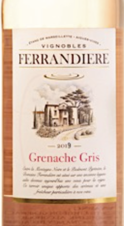 Domaine de la Ferrandiere Grenache Gris Rosé 2020