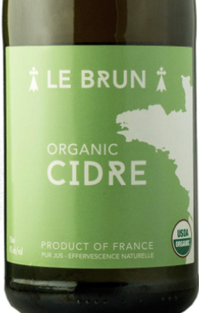 Le Brun Cidre Organic NV 750mL