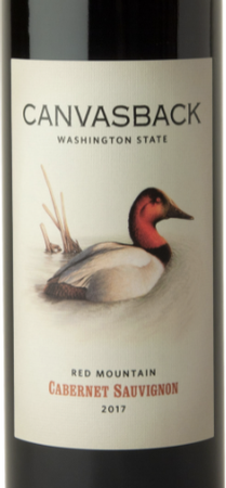 Canvasback Red Mountain Cabernet Sauvignon 2017