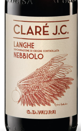G.D. Vajra Langhe Clare J.C. Nebbiolo 2020