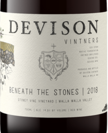 Devison Beneath The Stones Syrah 2022