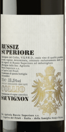 Russiz Superiore Sauvignon Collio 2020