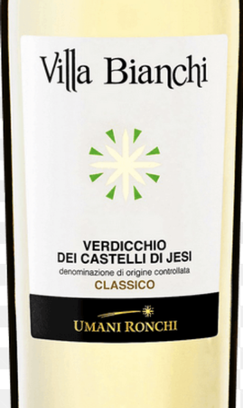 Umani Ronchi Villa Bianchi Verdicchio 2018
