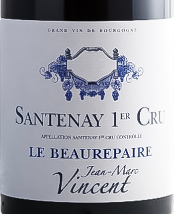 Jean-Marc Vincent Santenay Rouge Le Beaurepaire 1er Cru 2014
