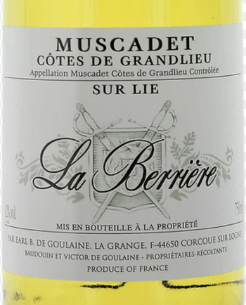 La Berriere Muscadet Sur Lie 2019