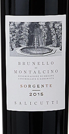 Salicutti Sorgente Brunello di Montalcino 2015