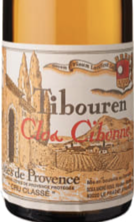 Clos Cibonne Tibouren Cotes de Provence Cru Classe Rose 2022