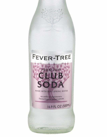 Fever Tree Club Soda 500mL Bottle