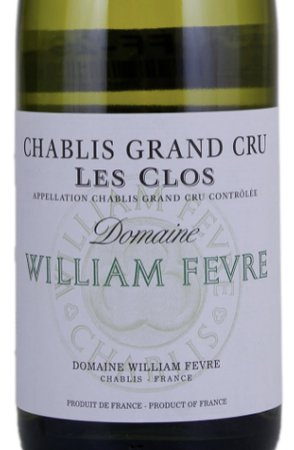 William Fevre Chablis Chablis Les Clos Grand Cru 2018