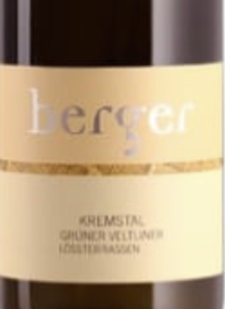 Berger Lossterrassen Kremstal DAC Gruner Veltliner 2017