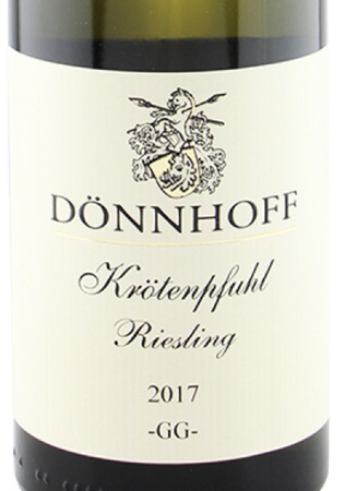 Donnhoff Krotenpfuhl Riesling Grosses Gewachs 2017
