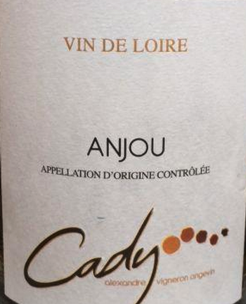 Domaine Cady Anjou Blanc 2019